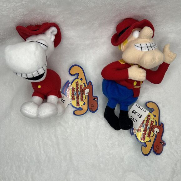 Rocky & Bullwinkle and Friends 2000 CVS COMPLETE SET of 12 Plush Dolls, Tags - Picture 5 of 15